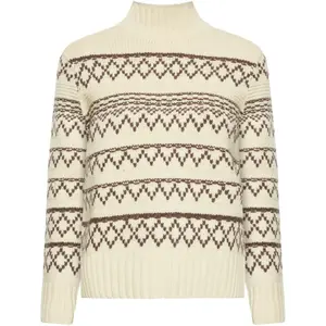 Women's turtleneck sweater KnowledgeCotton Apparel