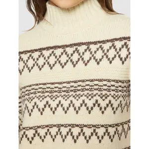 Women's turtleneck sweater KnowledgeCotton Apparel image-4