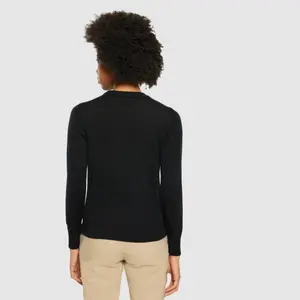 Merino Roll Neck Sweater Women KnowledgeCotton Apparel image-2