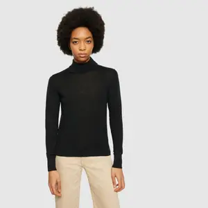 Jersey de cuello alto para mujer KnowledgeCotton Apparel image-1
