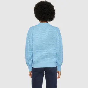 Women's crew-neck sweater KnowledgeCotton Apparel RWS image-3