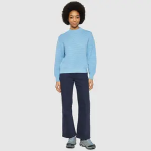 Women's crew-neck sweater KnowledgeCotton Apparel RWS image-1