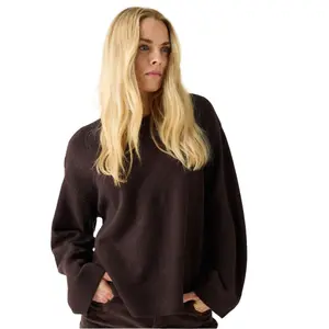 Women's Lambswool Sweater KnowledgeCotton Apparel image-1