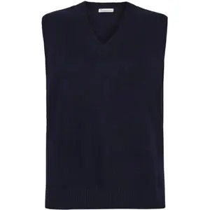 Sleeveless V-Neck Jumper Women KnowledgeCotton Apparel image-0