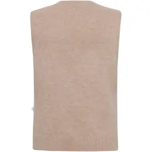 Sleeveless V-Neck Jumper Women KnowledgeCotton Apparel image-2