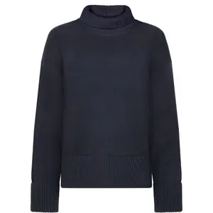 Women's round neck sweater KnowledgeCotton Apparel Regenerative Organic Certified image-0