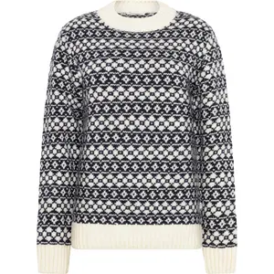 Women's round neck sweater KnowledgeCotton Apparel