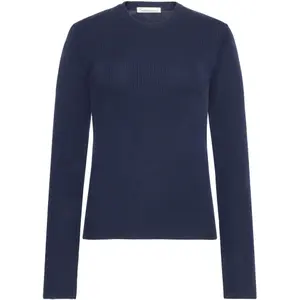 Merino Ribbed Knit Jumper Women's KnowledgeCotton Apparel RWS image-0