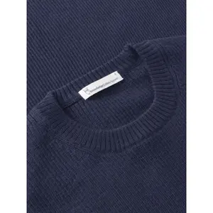 Merino Ribbed Knit Jumper Women's KnowledgeCotton Apparel RWS image-2