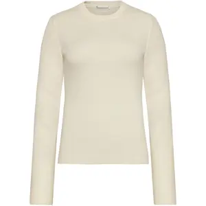 Merino Ribbed Knit Jumper Women's KnowledgeCotton Apparel RWS image-0