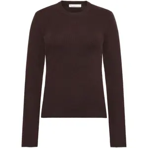 Merino Ribbed Knit Jumper Women's KnowledgeCotton Apparel RWS image-0