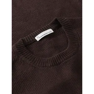 Merino Ribbed Knit Jumper Women's KnowledgeCotton Apparel RWS image-2