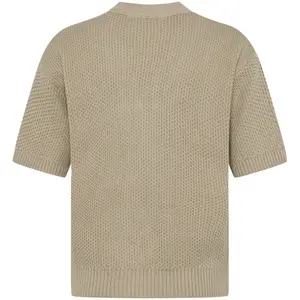 Women's short sleeve cardigan KnowledgeCotton Apparel image-1