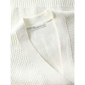 Women's short sleeve cardigan KnowledgeCotton Apparel image-4