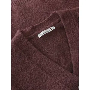 Cardigan aus Boucle-Wolle Damen KnowledgeCotton Apparel image-2