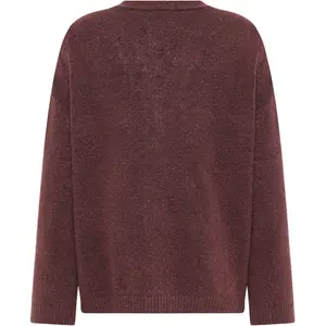 Cardigan aus Boucle-Wolle Damen KnowledgeCotton Apparel image-1