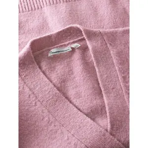 Cardigan aus Boucle-Wolle Damen KnowledgeCotton Apparel image-6