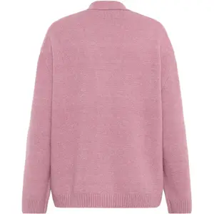 Cardigan aus Boucle-Wolle Damen KnowledgeCotton Apparel image-5