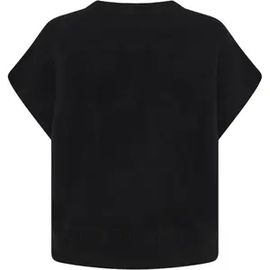 Women's short sleeve cardigan KnowledgeCotton Apparel Lambswool image-2