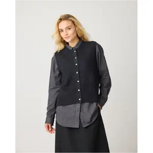 Dámský bezrukávový cardigan KnowledgeCotton Apparel image-5