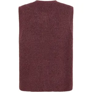 Ärmellose Damenstrickjacke KnowledgeCotton Apparel image-1