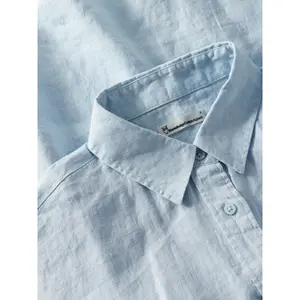 Aster Linen Reversible Blouse Women KnowledgeCotton Apparel image-4