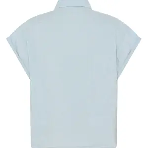 Aster Linen Reversible Blouse Women KnowledgeCotton Apparel image-3