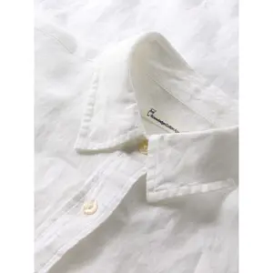 Chemisier aster met revers lin vrouw KnowledgeCotton Apparel image-2