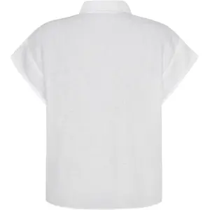 Chemisier aster met revers lin vrouw KnowledgeCotton Apparel image-1