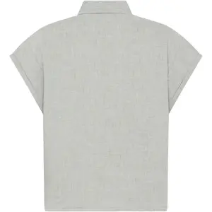 Aster Linen Reversible Blouse Women KnowledgeCotton Apparel image-3