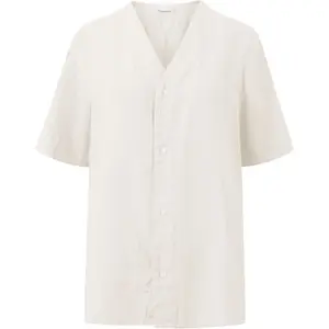 Women's linen blouse KnowledgeCotton Apparel image-0