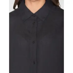 Chemise manches longues femme KnowledgeCotton Apparel Loose Linen image-5