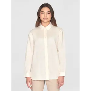 Γυναικεία πουκάμισα με μακριά μανίκια KnowledgeCotton Apparel Loose Linen image-1