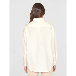 Γυναικεία πουκάμισα με μακριά μανίκια KnowledgeCotton Apparel Loose Linen image-2