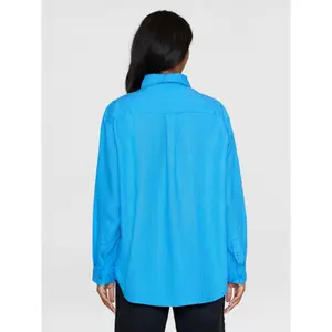 Γυναικεία πουκάμισα με μακριά μανίκια KnowledgeCotton Apparel Loose Linen image-2