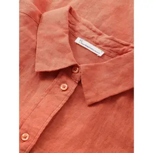 Γυναικεία πουκάμισα με μακριά μανίκια KnowledgeCotton Apparel Loose Linen image-2