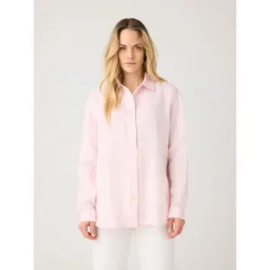 Chemise manches longues femme KnowledgeCotton Apparel Loose Linen image-1