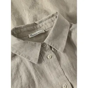 Women's long sleeve shirt KnowledgeCotton Apparel Loose Linen image-2