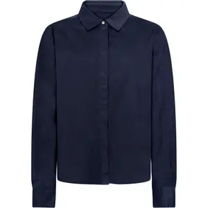 Women's Long Sleeve Velvet Shirt KnowledgeCotton Apparel image-0