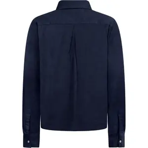 Women's Long Sleeve Velvet Shirt KnowledgeCotton Apparel image-1