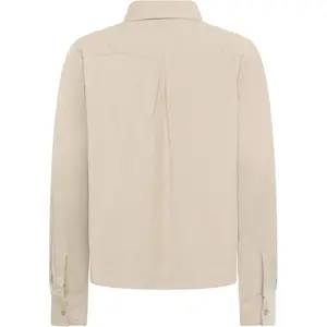 Women's Long Sleeve Velvet Shirt KnowledgeCotton Apparel image-1