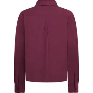 Women's Long Sleeve Velvet Shirt KnowledgeCotton Apparel image-1