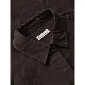 Women's Long Sleeve Velvet Shirt KnowledgeCotton Apparel image-4
