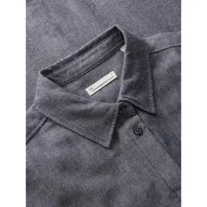 Women's Long Sleeve Flannel Shirt KnowledgeCotton Apparel Organic GOTS image-2