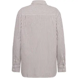 Women's long sleeve shirt KnowledgeCotton Apparel Oxford Organic GOTS image-1