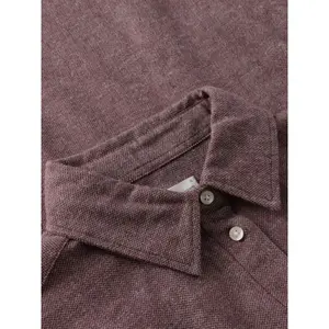 Women's Long Sleeve Flannel Shirt KnowledgeCotton Apparel Organic GOTS image-2