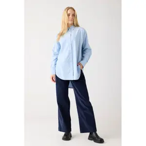 Women's long sleeve blouse KnowledgeCotton Apparel image-3