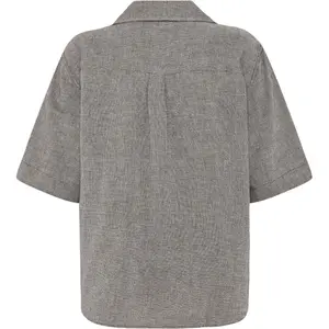 Structured Blouse Women's KnowledgeCotton Apparel image-1