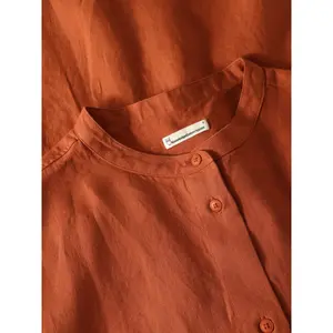 Women's blouse KnowledgeCotton Apparel Organic Linen GOTS/Vegan image-5