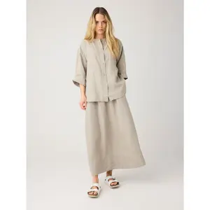 Women's blouse KnowledgeCotton Apparel Organic Linen GOTS/Vegan image-2